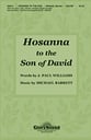 Hosanna to the Son of David SAB choral sheet music cover